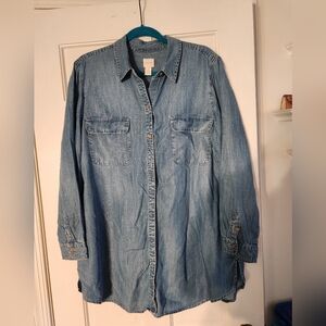 Chico's jeans tunic